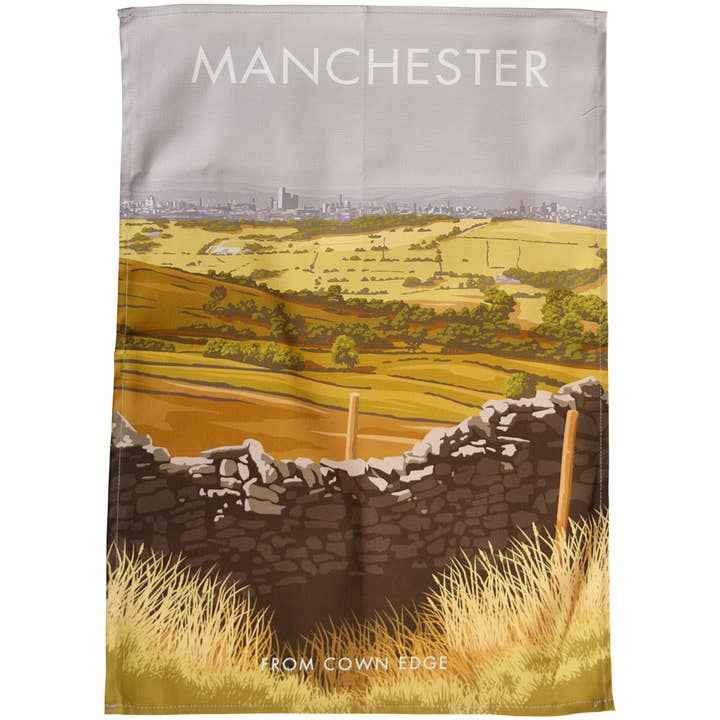 Manchester - Cown Edge viskestykke for engroshandel hos Town Towels