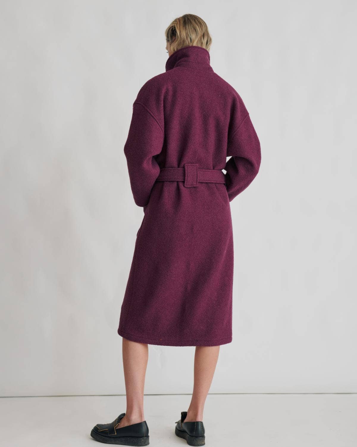 Malahierba - Wholesale Coat - Women's - Lance Coat. Felted wool coat (100%)6