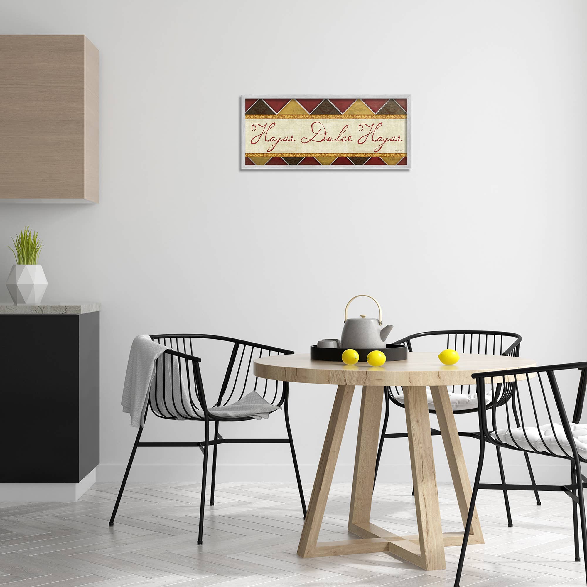 Stupell Industries - Wholesale Wall Decor - Kids & Baby - Hogar Dulce Hogar Patrón Tradicional Framed Giclee Art13