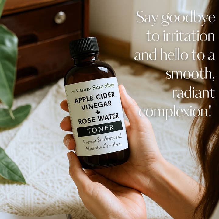 Nature Skin Shop LLC - Vendita all'ingrosso Tonici viso - Tonico all'aceto di mele e acqua di rose2