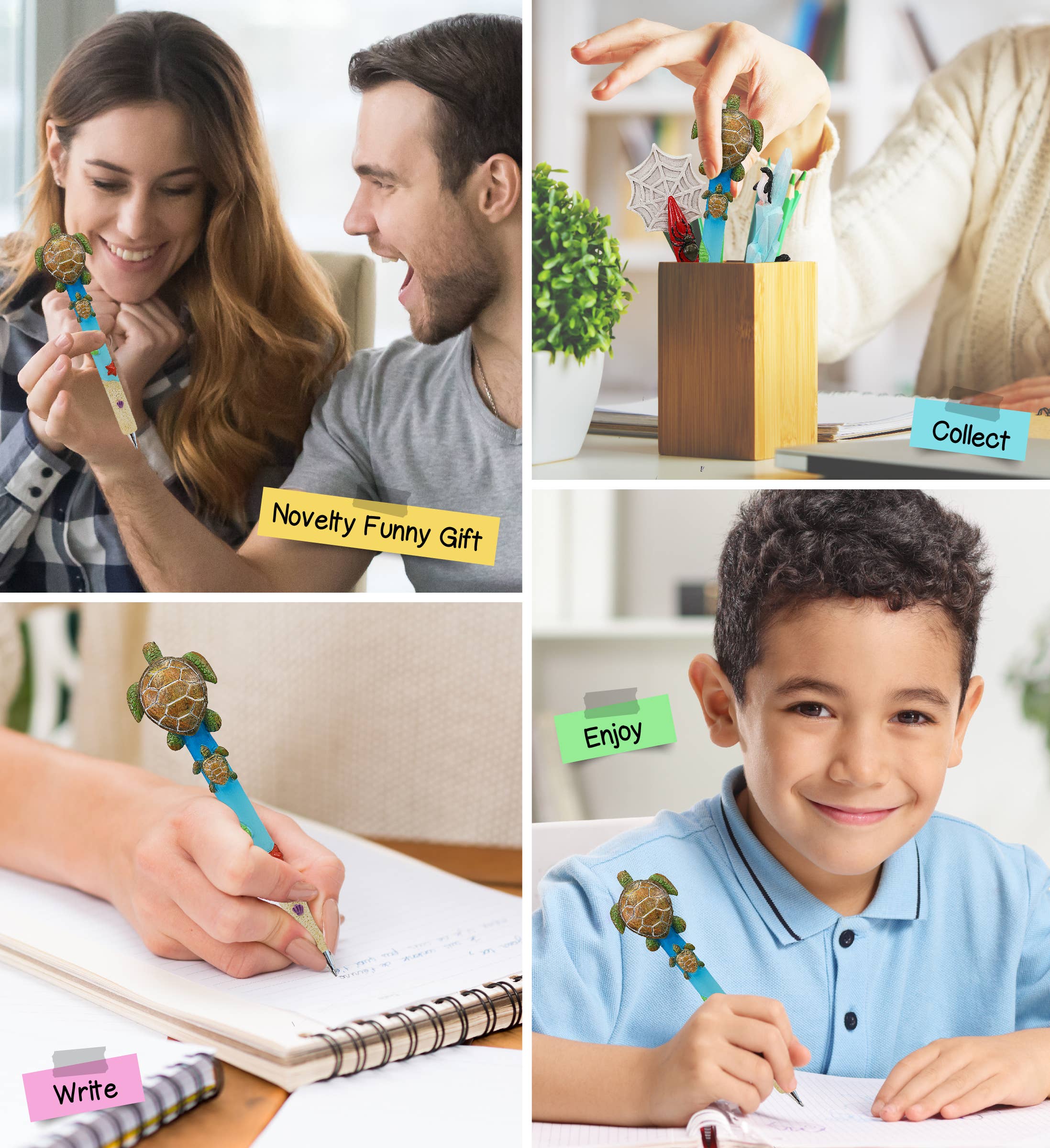 Cota Global – Caneta por atacado – PLANETA CANETA - TARTARUGA MARINHA COM CRIA3