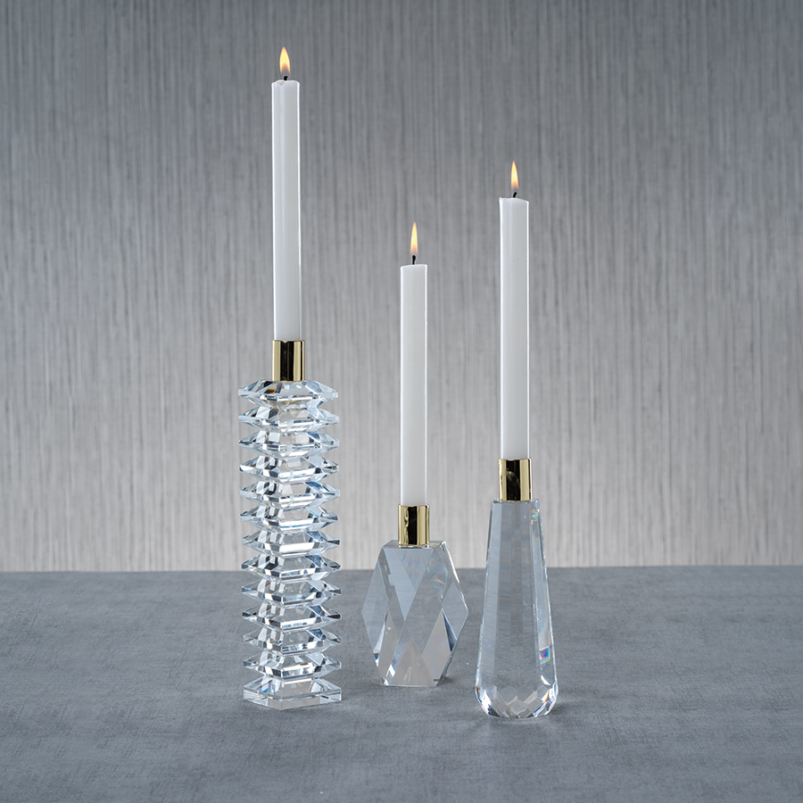 Zodax - Wholesale Candle Holder - Florence Crystal Candle Holder3