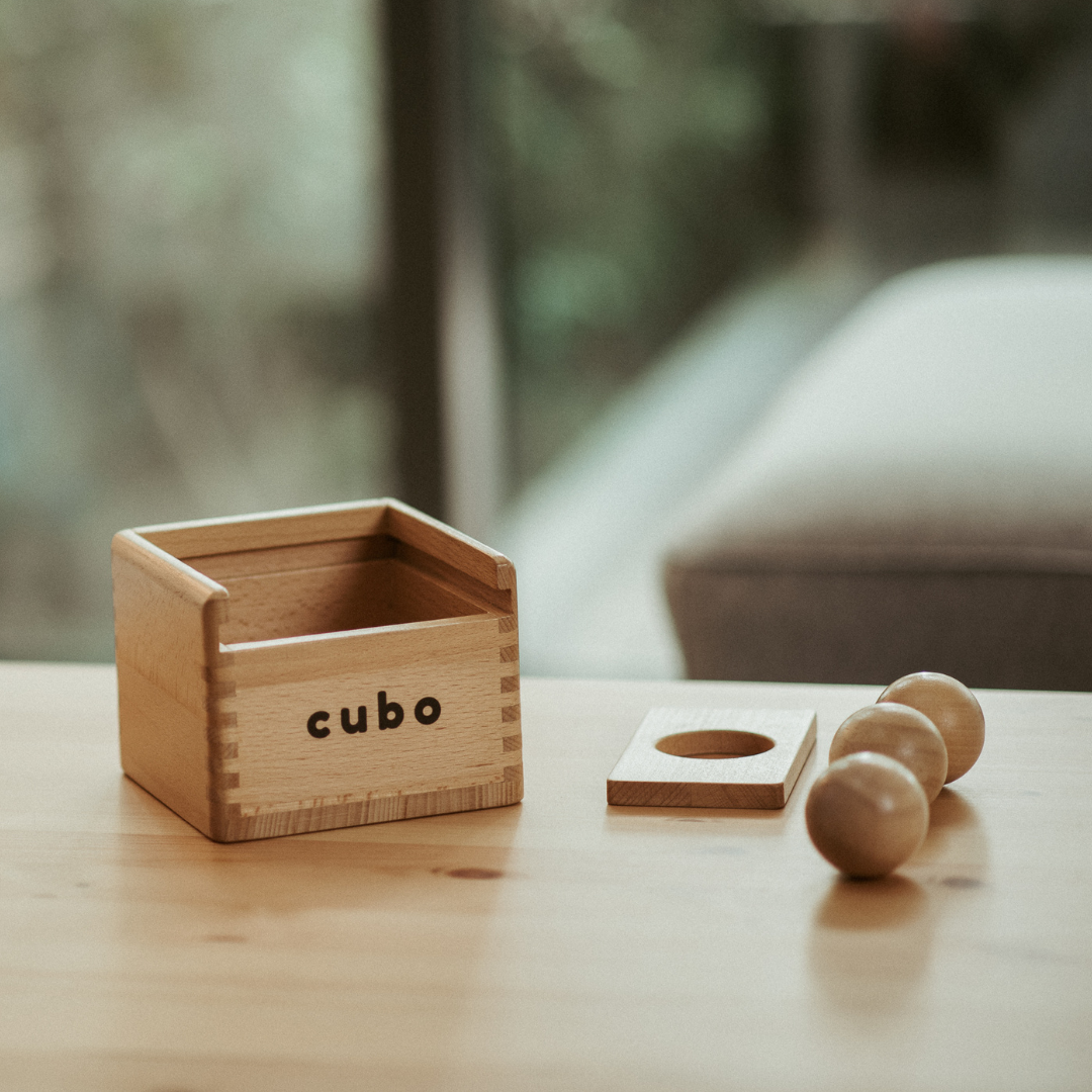 Cubo Toys - Wholesale Houten speelgoed - Kinderen - Cubo Montessori Box Starter Kit - imbucare objectbestendigheid1