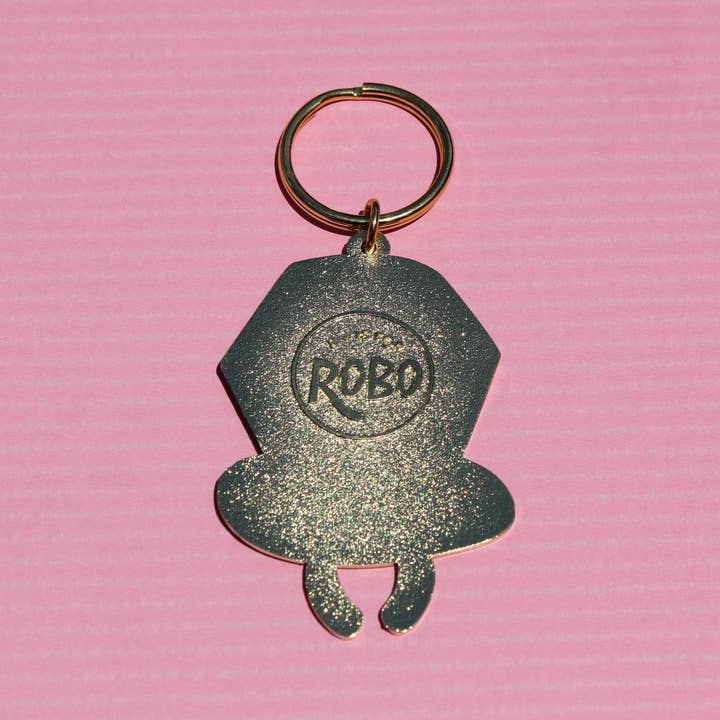 R is for Robo - Wholesale Keychain - Women's - 90s Y2K Keychain Ring Pop Culture Nostalgia Gifts for Women