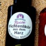 Spruce liqueur for wholesale by Quedlinburger Senf