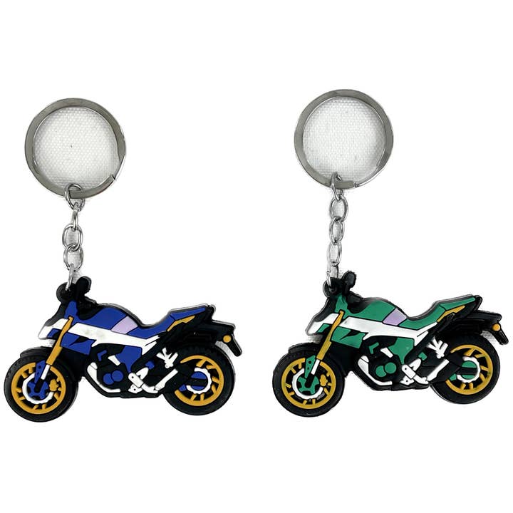 ASSORTEREDE MOTORCYKEL NØGLERING 21104-32 (12PC) for engroshandel på Faire