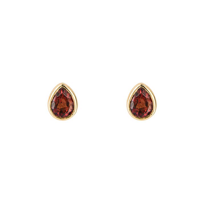 Semi-Precious Birthstone Earrings for wholesale by Gecko Jewellery