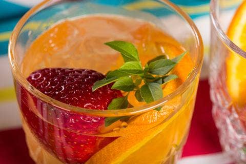 Sallie's Greatest - Wholesale Cocktail Mix/Syrup - 5 oz. Strawberry + Basil Simple Syrup2