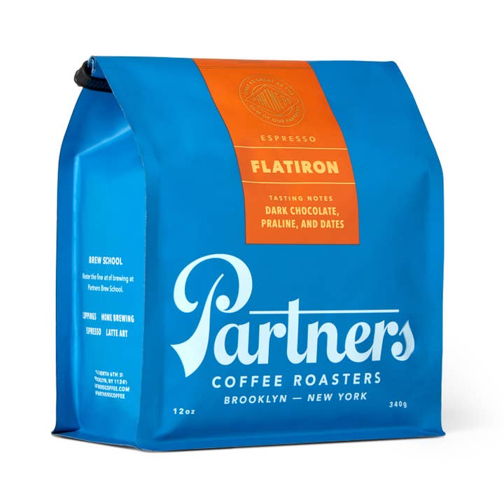 Partners Coffee Roasters - Wholesale Coffee Beans - Flatiron - 12oz - Whole Bean Coffee1
