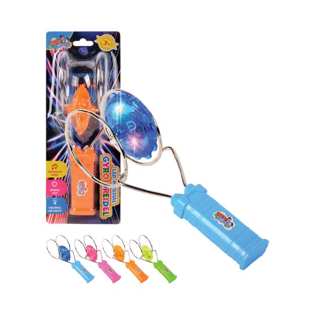 Ner Mitzvah - Wholesale Party Favor - LED Gyro Musical Dreidel