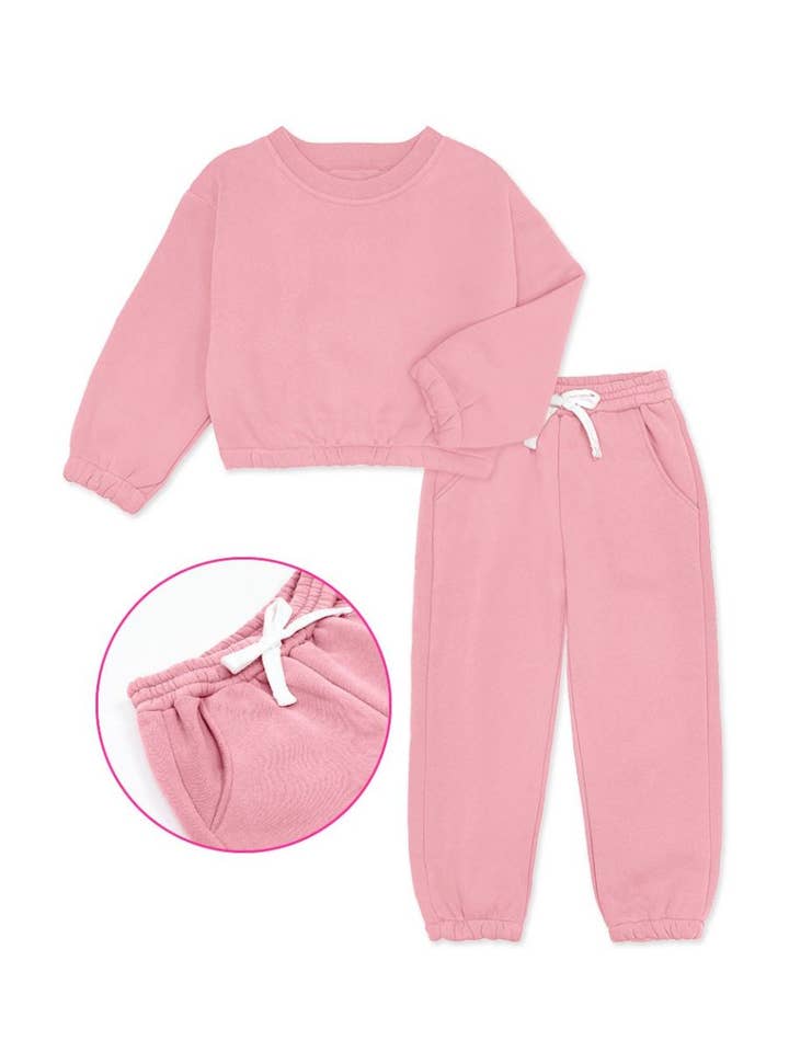 Cutie Patootie Clothing - Wholesale Activewear Set - Kids - SO TKSS-22-3002TT Toddler's 2 pc Pant Jog Set