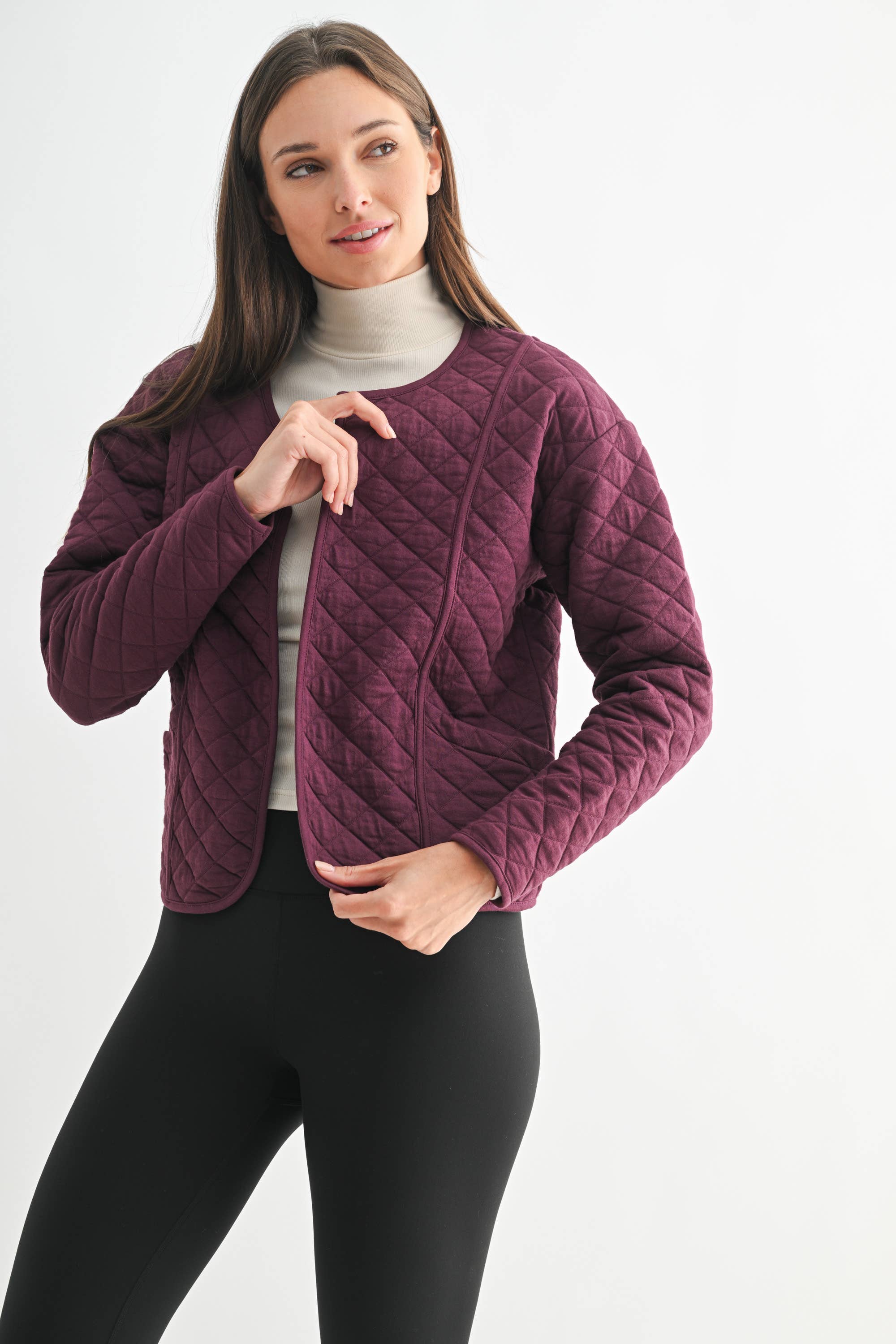 Mono B - Wholesale Jacket - Women's - Vista Quilted Jacket1