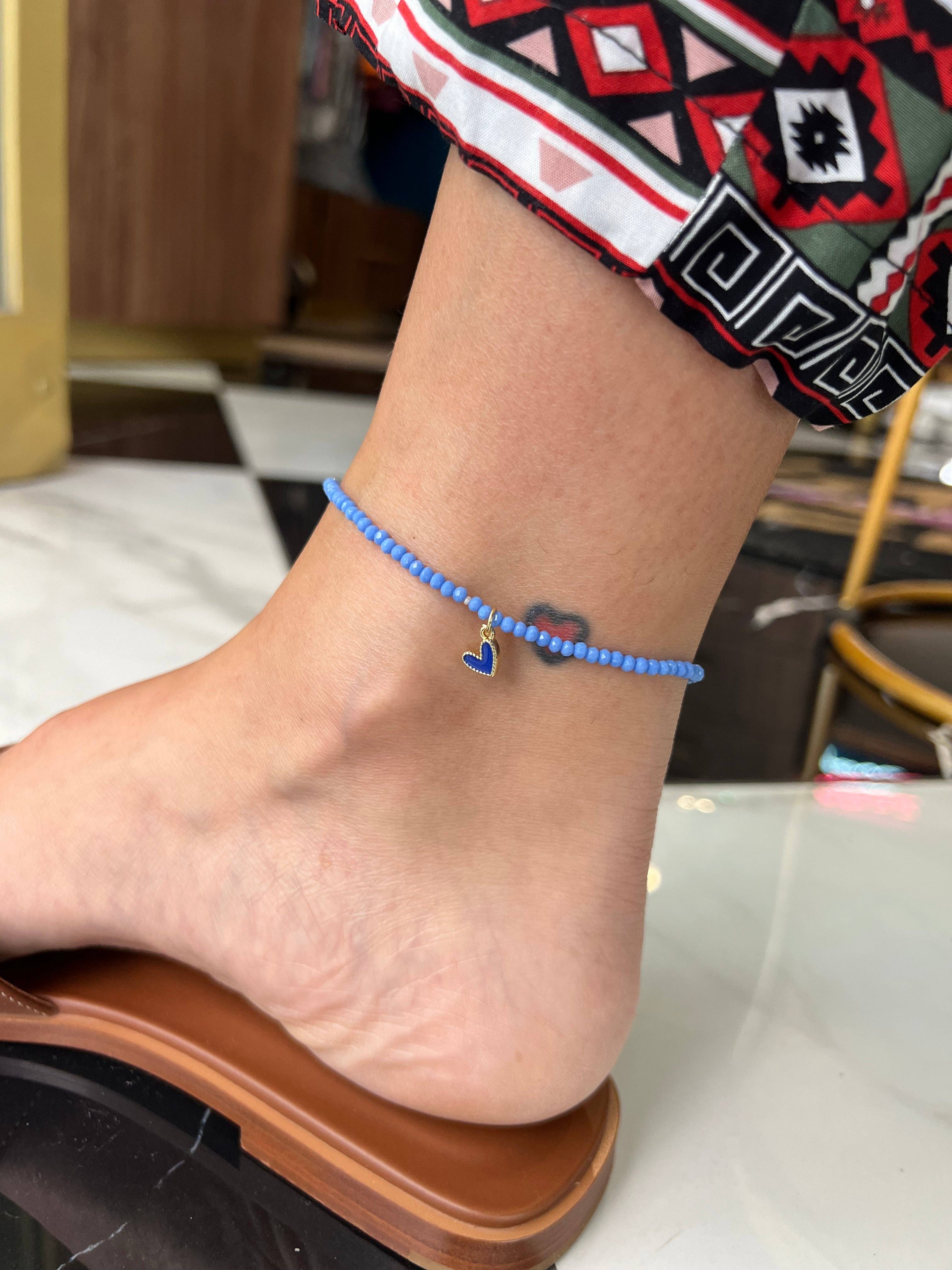 DITTA Alessandra Avallone - Wholesale Beaded Bracelet - Alida ankle brace3