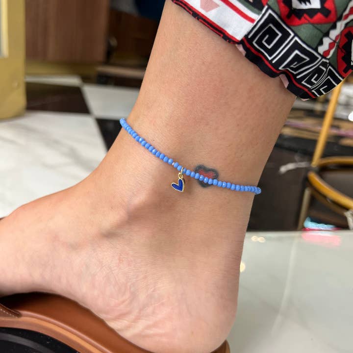 DITTA Alessandra Avallone - Wholesale Beaded Bracelet - Alida ankle brace3