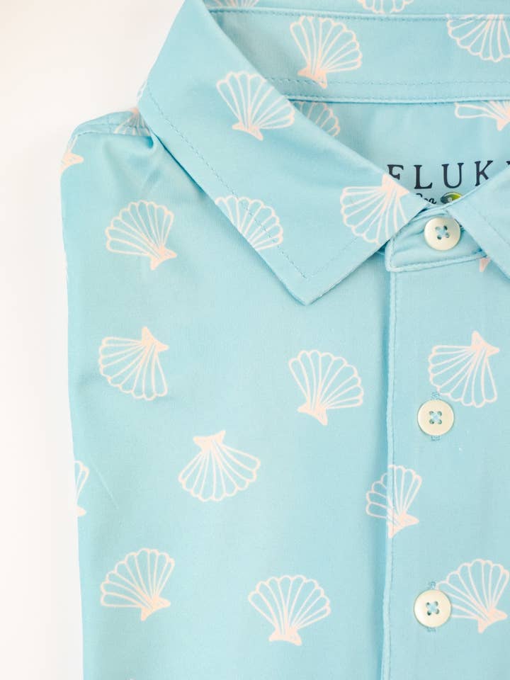 Polo Coquillage pour la vente par Fluke Apparel Company
