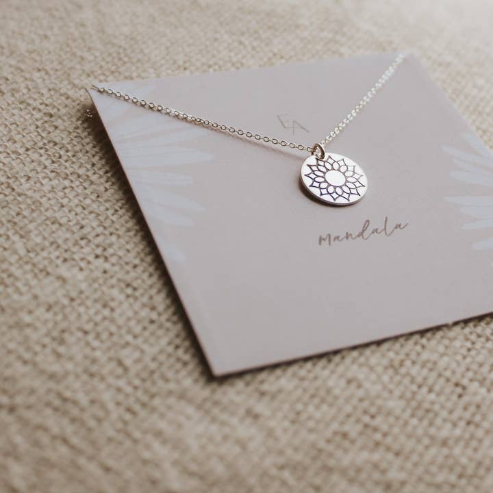 Mandala Necklace for wholesale by Ever Aster