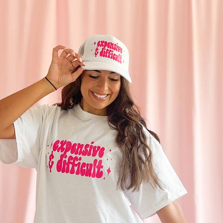 Expensive and Difficult Trucker Hat and other Purchase Wholesale expensive and difficult hat. Free Returns & Net 60 Terms on Faire trending on Faire.