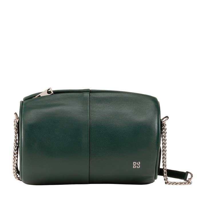 dudu - Wholesale Shoulder Bag - Women's - Dudu Women'S Leather Barrel Bag Small Shoulder Mangrove