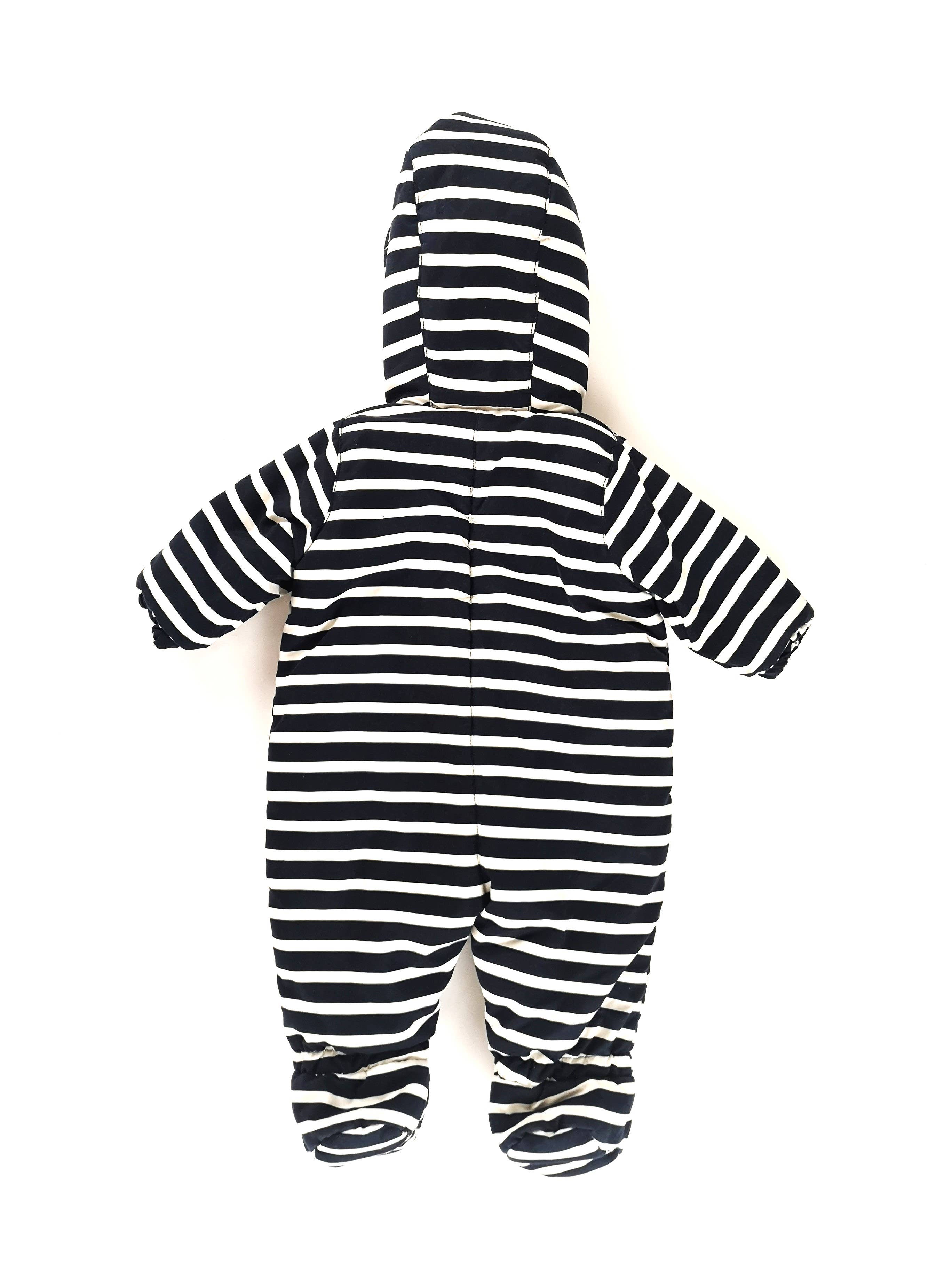 Mademoiselle Bébé - Wholesale Jumpsuit - Baby - Petit Bateau striped jumpsuit - used - 6 months1