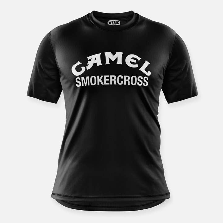 MAILLOT DE VÉLO SMOKERCROSS CAMEL NOIR-BLANC pour la vente par Webig Moto Company