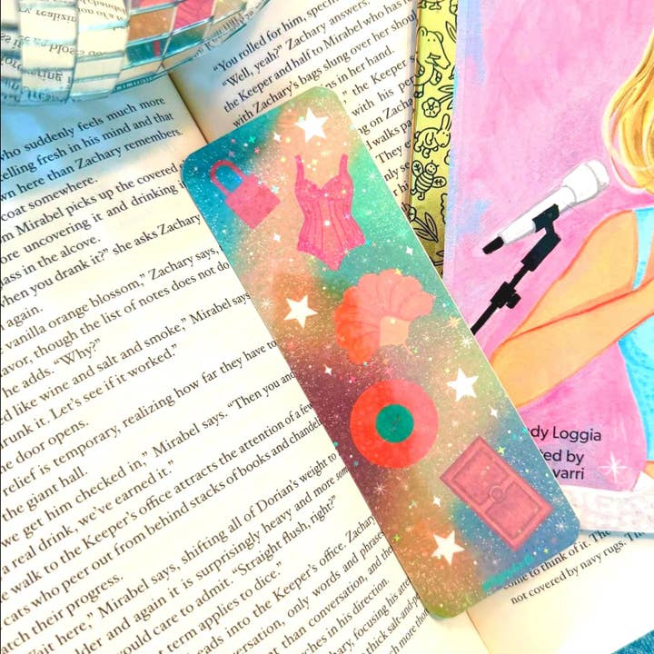 Showgirl Bookmark for wholesale by Let's Jess Doodle