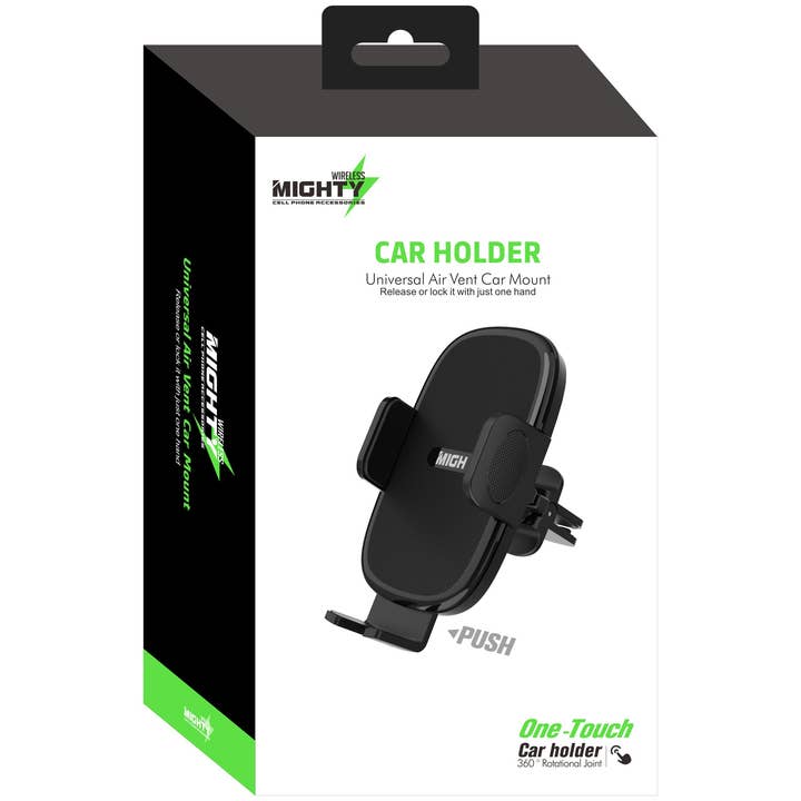 Mighty Wireless - Wholesale Phone/Tablet Stand - Mighty Wireless Universal Air Vent Car Mount MK070