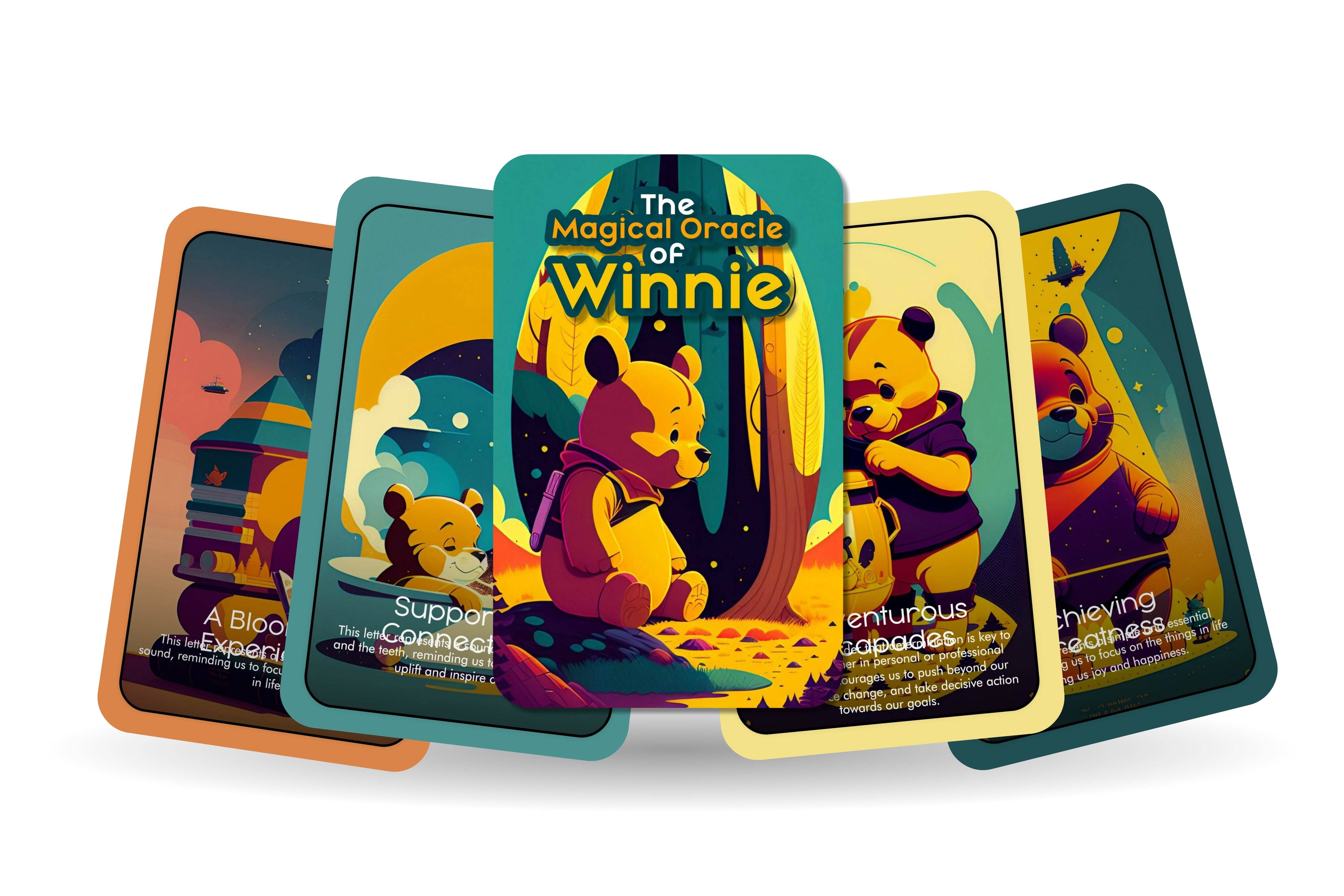 Ibiza Tarot USA – Großhandel Tarot-Karten – The Magical Oracle of Winnie - Orakelkarten - The Oracle of Pooh0