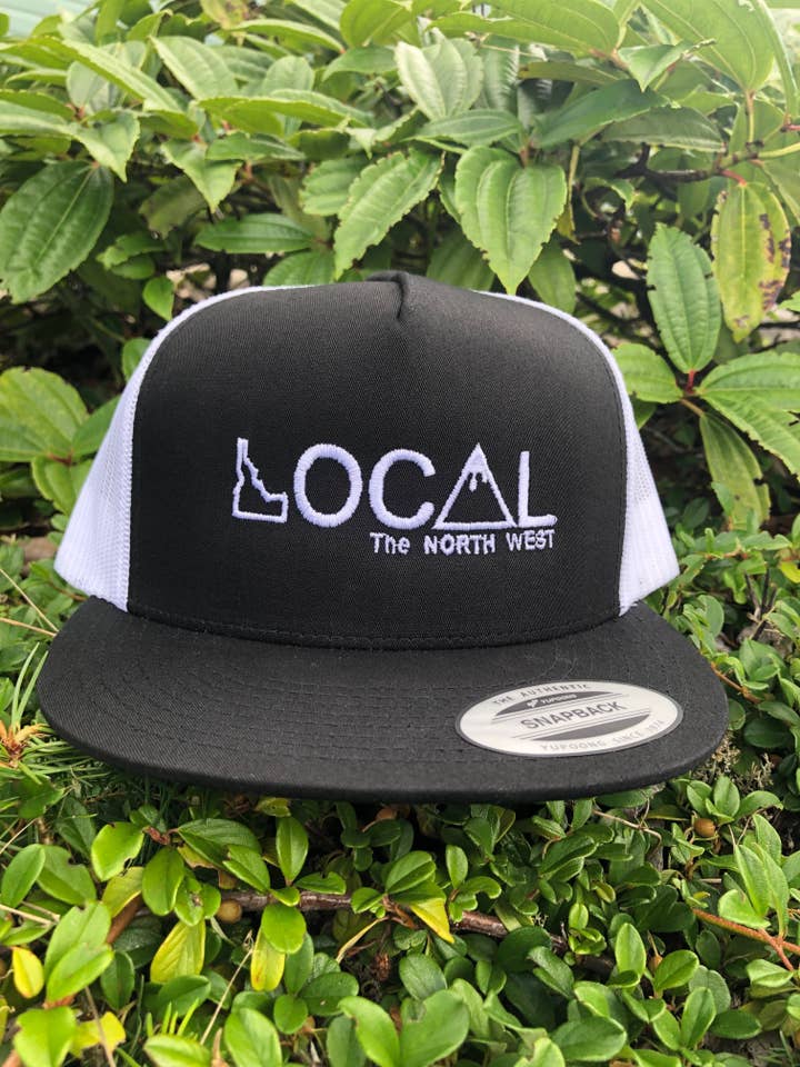 Idaho Local Trucker Hat for wholesale by Jacknut Apparel