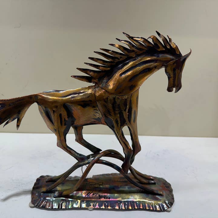 Kobberhestestatue for engroshandel hos Bosqueinlay@gmail.com