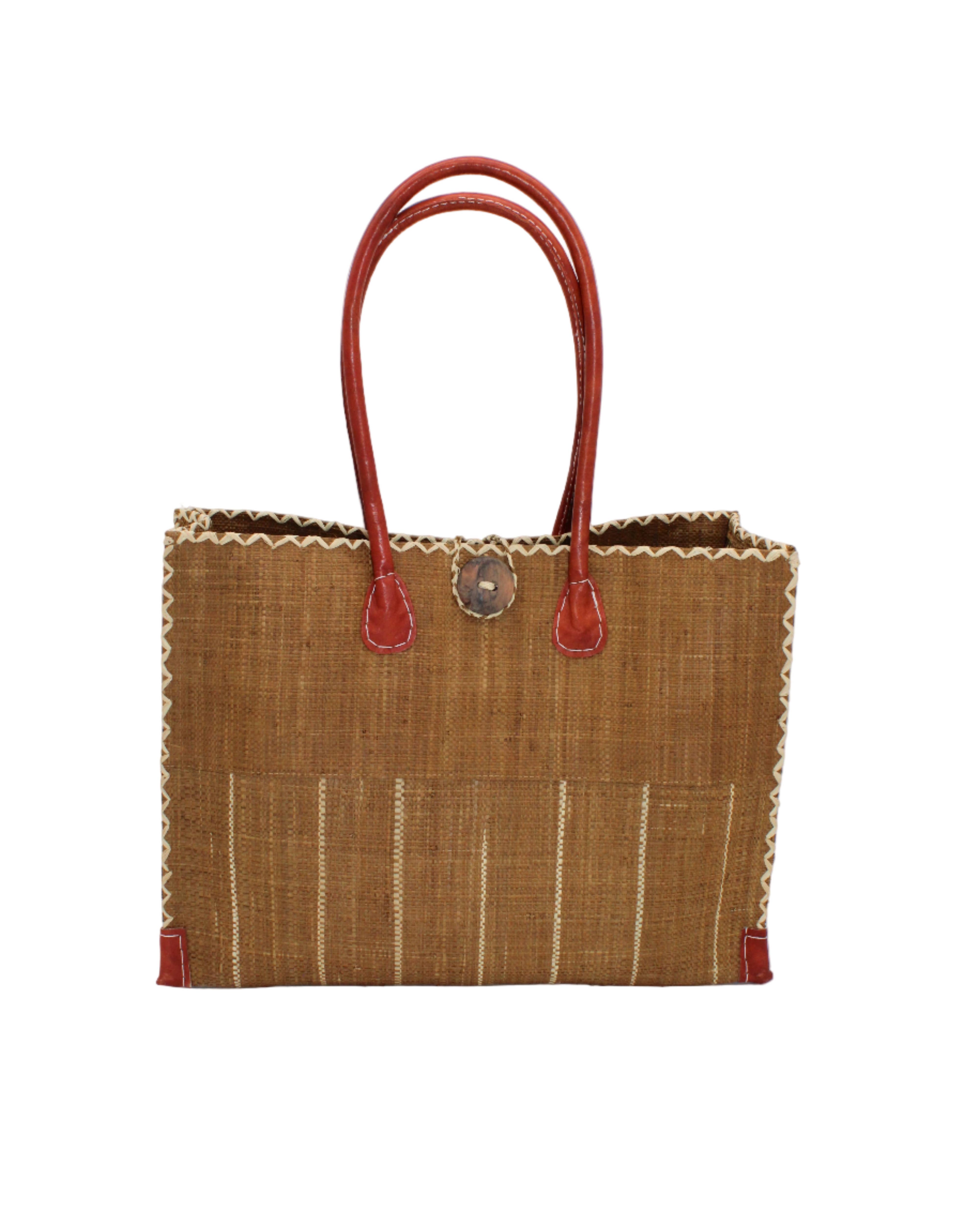 Shebobo - Wholesale Beach Bag - Zafran Pinstripes Straw Beach Bag7
