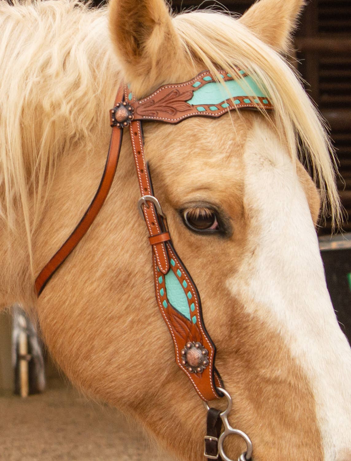 Schulz Equine - Wholesale Horseback Riding Gear - Bonanza Headstall and Breast Collar Set4