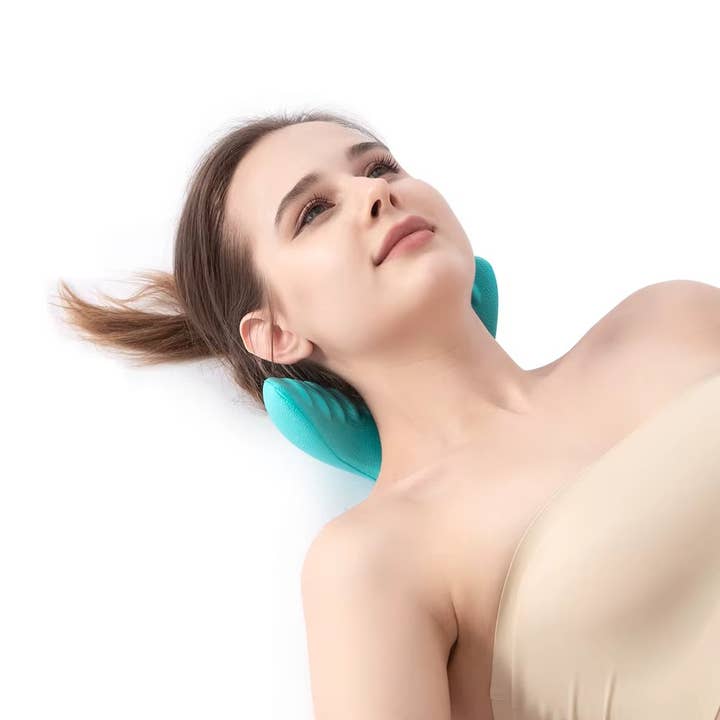 VIGOR – Großhandel Wärme-/Kältekompresse – Zervikale Traktionsvorrichtung, Nackenentspanner mit Massagenoppen8