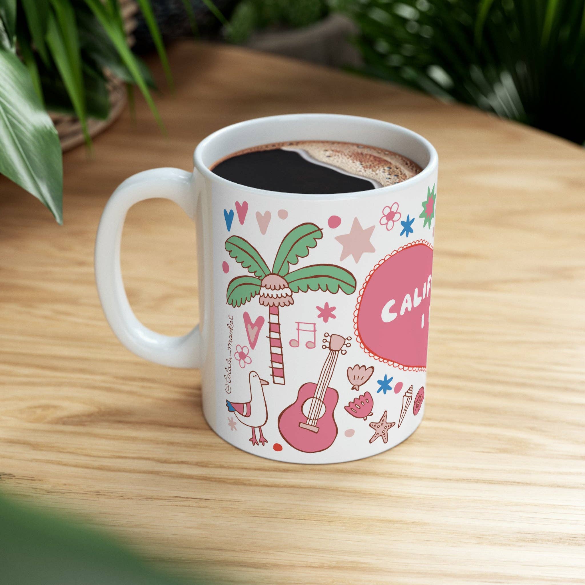 LOLALA - Wholesale Coffee Mug - California I Luv You - Coffee Mug (11oz)4