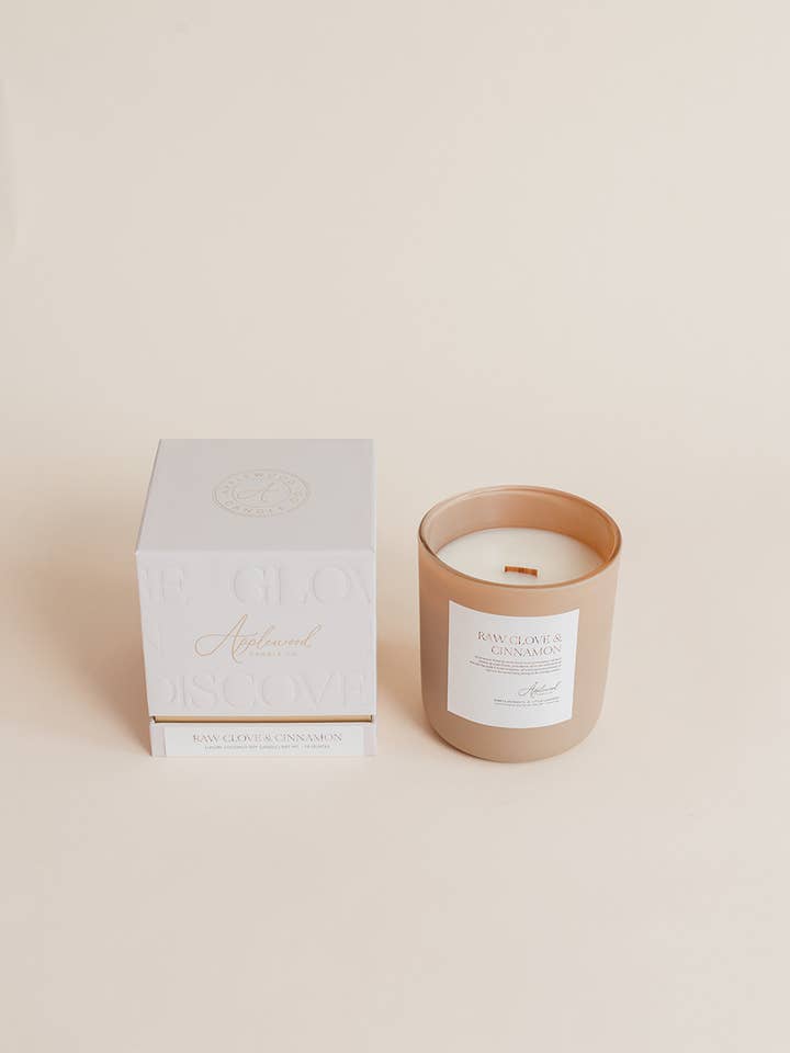 Raw Clove & Cinnamon for wholesale by Applewood Candle Co