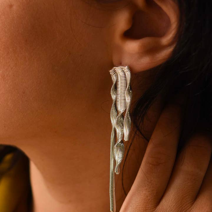 Judith Benita - Wholesale Dangle Earrings - Aava twist maxi earrings4