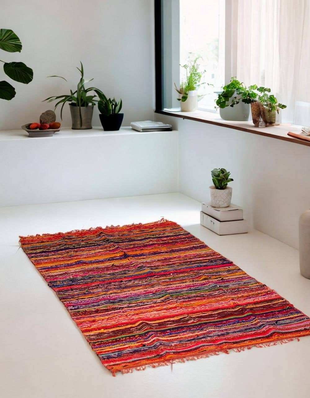 Kimago Look - Wholesale Mat - Kids & Baby - Large Handmade Ethnic Jarapa Rug | Kimago