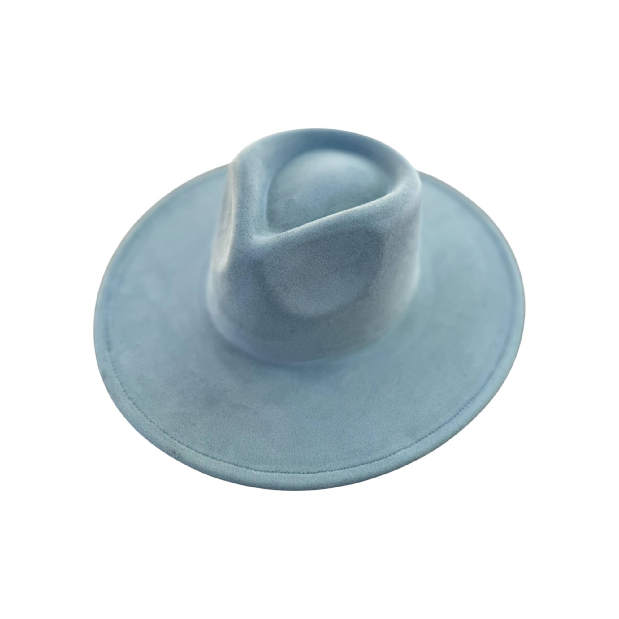 Portia Hat – Engroshandel Bucket hat - Dame – Vegansk Ruskind Bredskygget Rancher Hat5