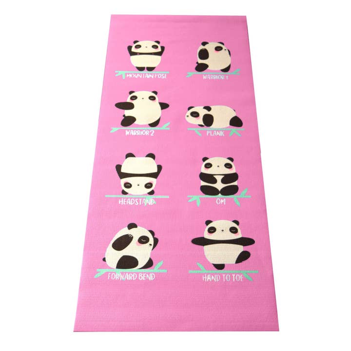 Bean Products - Wholesale Yoga Mat - Kid's Sticky Yoga Mat with Designs and Colors1