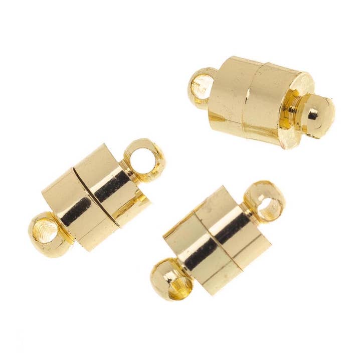 Fermoir magnétique en or pour bracelets et colliers CLG314 pour la vente par Jewel Pledge