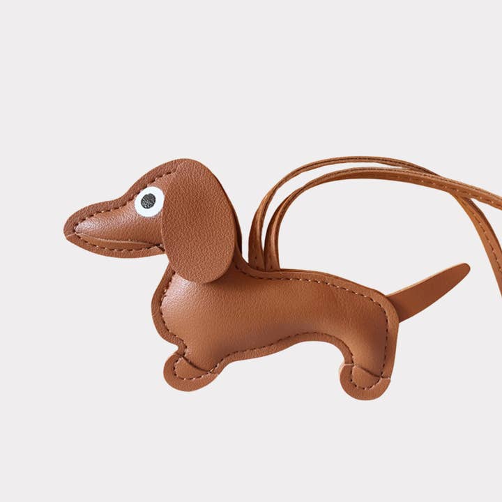 DACHS BAG CHARM CHOCOLATE BROWN DACHS BAG CHARM CHOCOLATE BROWN