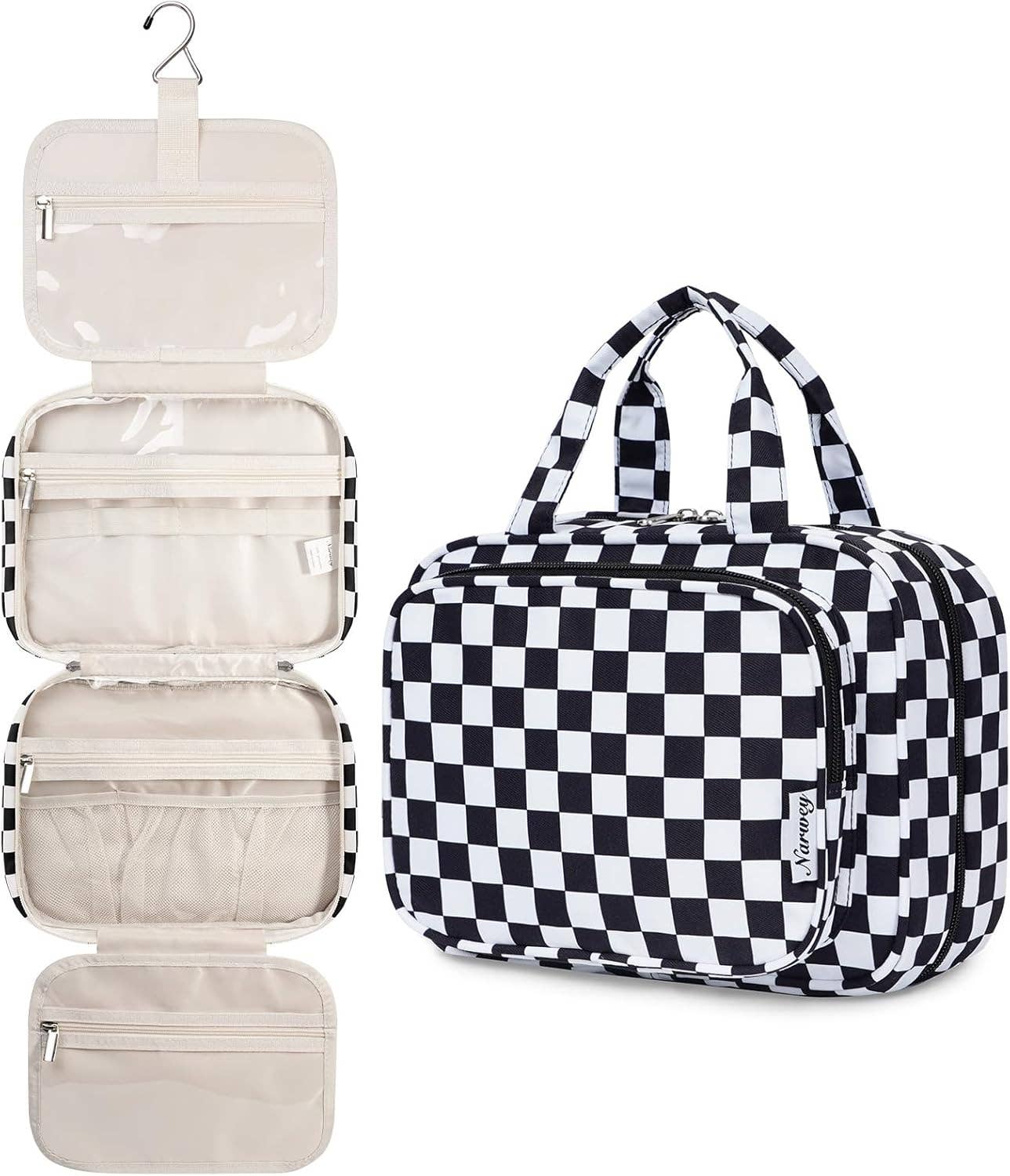 wandf – Großhandel Schmink-/Kosmetiktasche – Hängender Kulturbeutel für Frauen Reise-Make-up-Tasche132