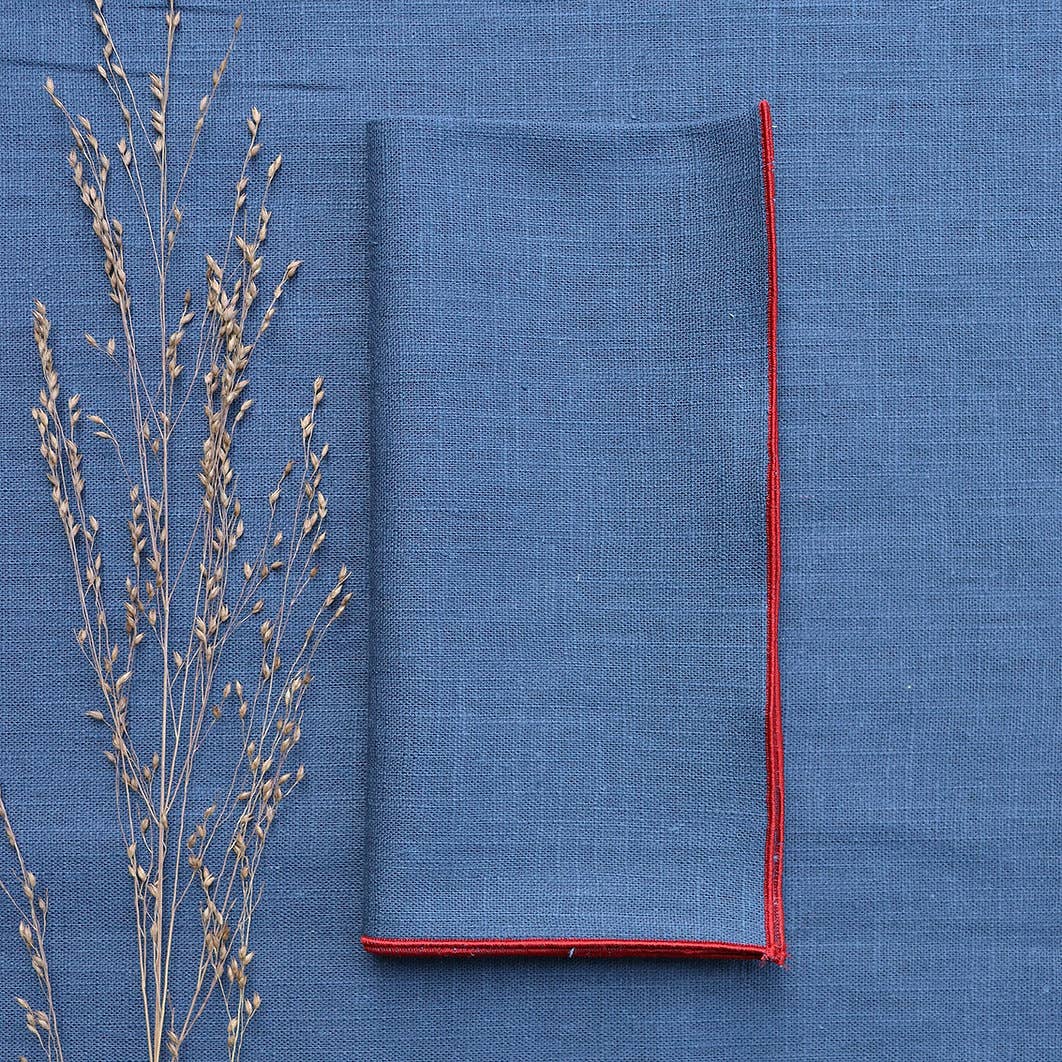 Giardino Segreto - Wholesale Dinner & Cloth Napkin - 100% linen napkin CORDONCINO11