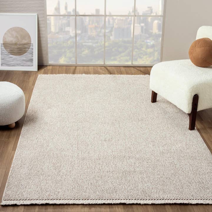 Luxe Weavers - Wholesale Area Rug - Solid Color Textured 246 Fringed Area Rug6