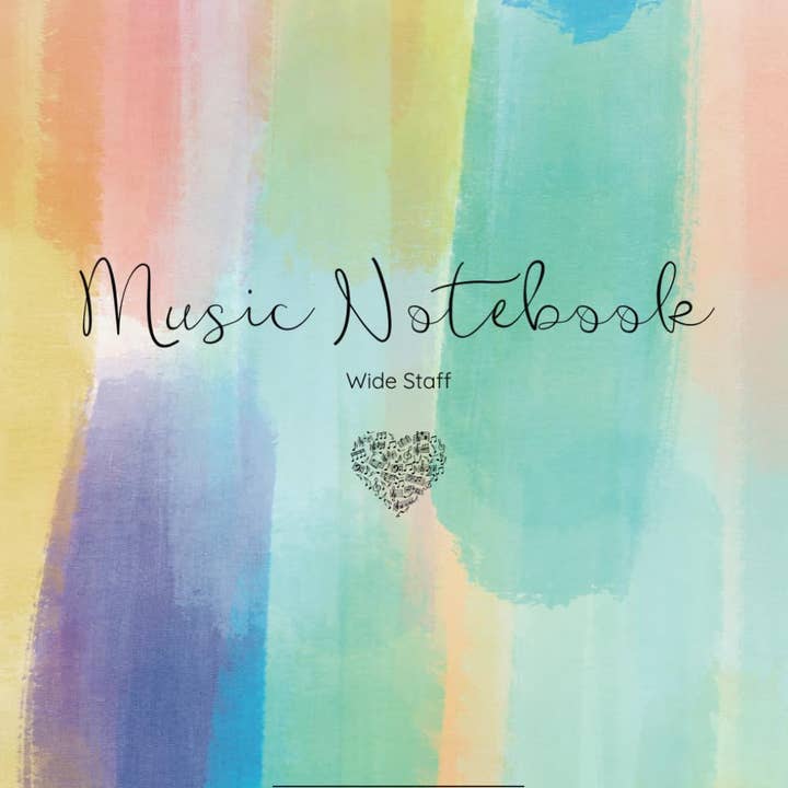 Musikpersonalanteckningsbok för barn: bred personal för wholesale av Music & Tales