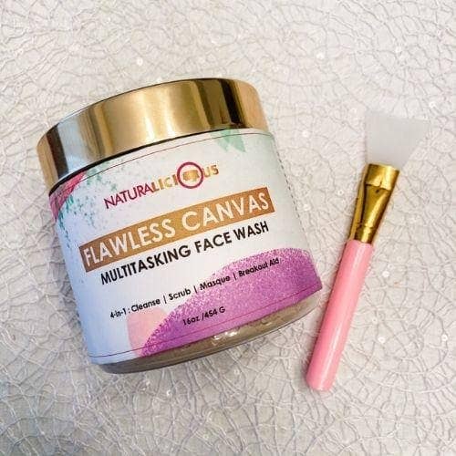 Naturalicious - Wholesale Skincare Face Mask - Flawless Canvas Face Masque