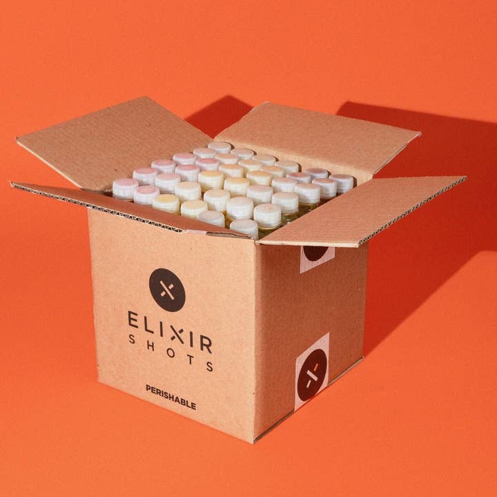 Elixir Shots - Wholesale Wellness Juice/Tonic - Vitality - Organic Immunity Boost