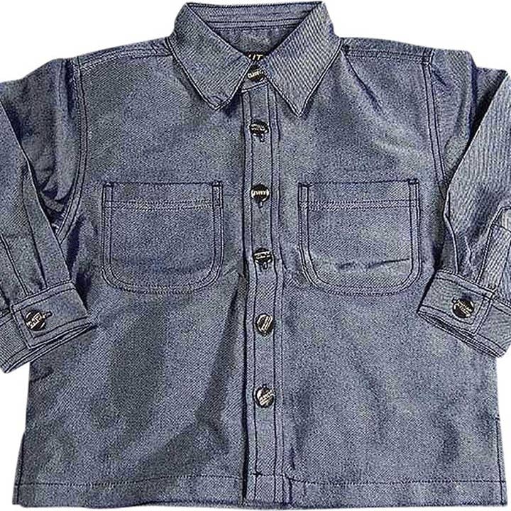 Outech - Little Boys Long Sleeved Twill Shirt Jacket for wholesale by Eastern Off Price
