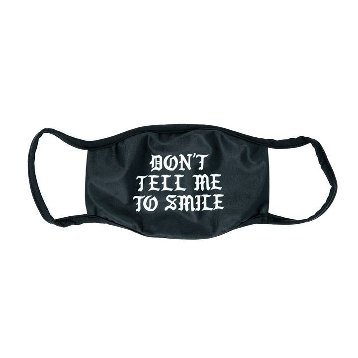 Smile Mask for wholesale by Mover & Shaker