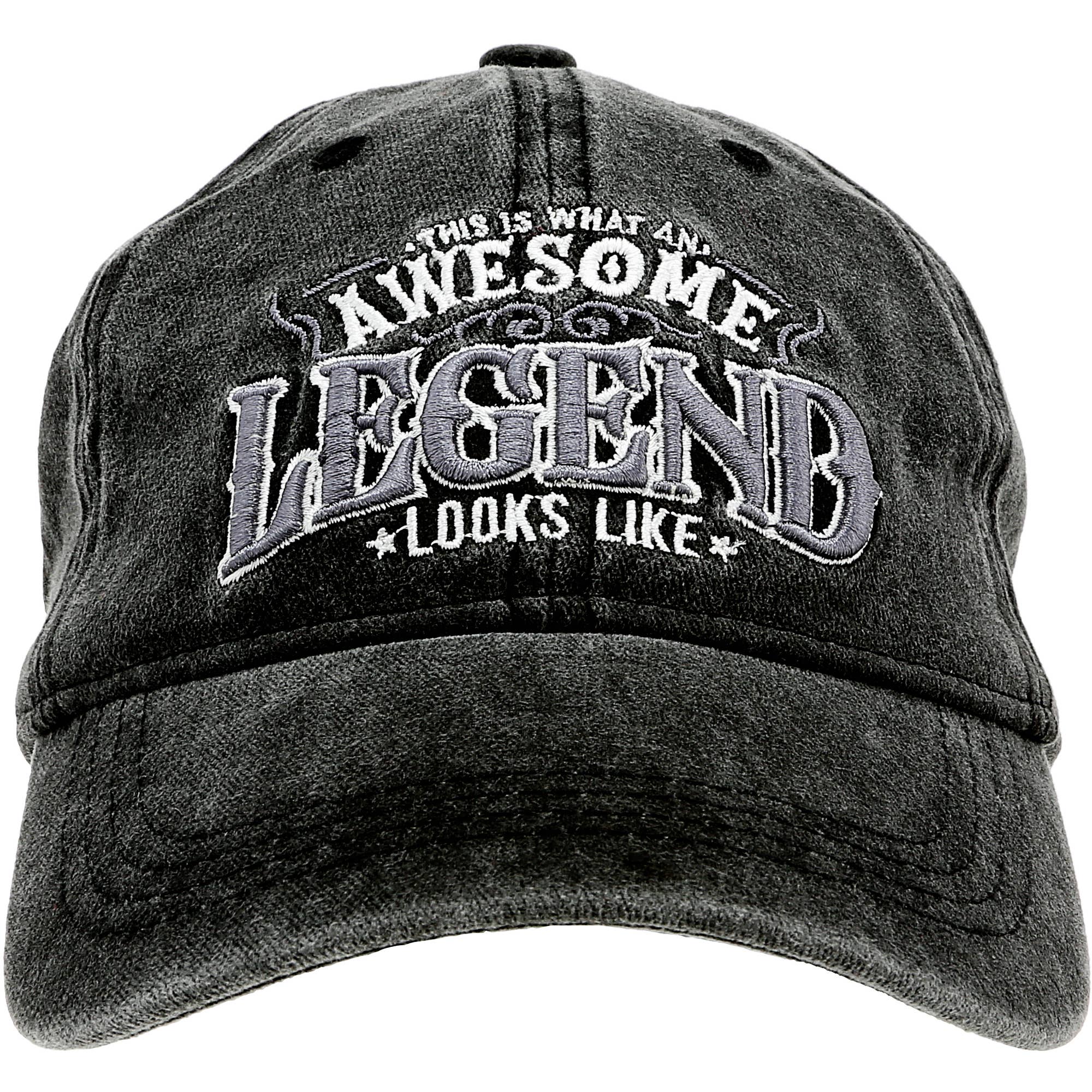 Pavilion - Wholesale Baseball Cap - Unisex - Legend - Black Washed Cotton Twill Hat0