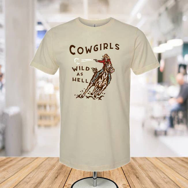 Tee Cowgirls por atacado de Infidel Nation Apparel